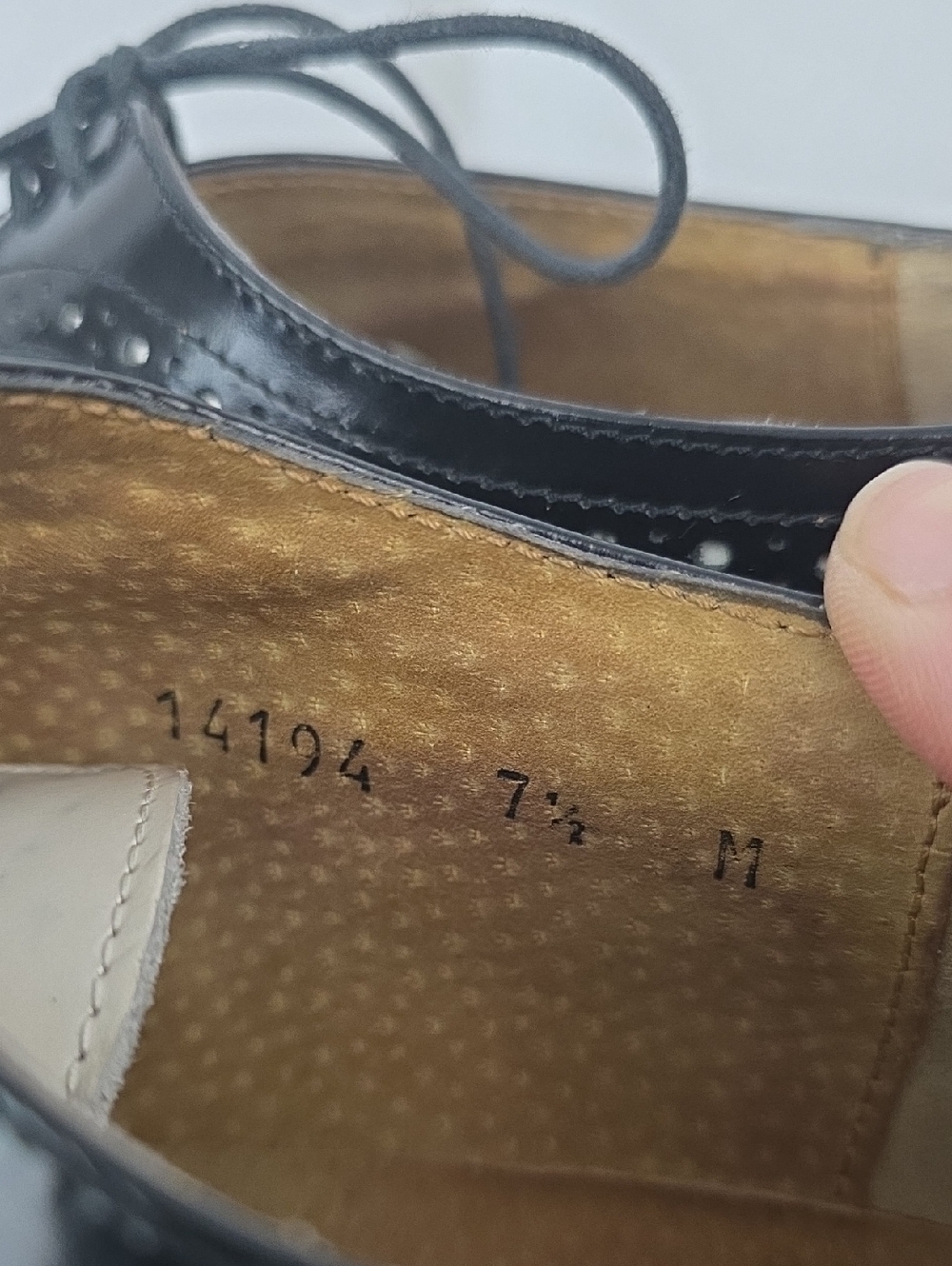 Vintage Clifford & Wills Made in Italy Two-Tone Spectator Wingtip Oxfords 7.5 - Picture 5 of 9